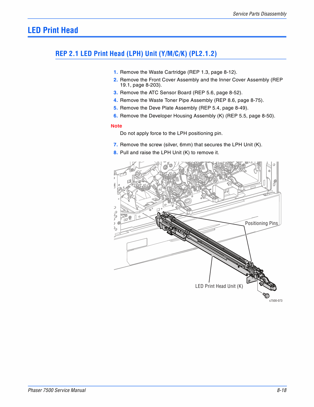 Xerox Phaser 7500 Parts List and Service Manual-4